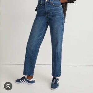 Madewell perfect vintage straight jeans